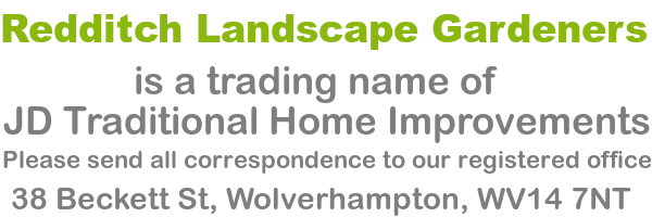 Landscape Gardeners Redditch registered address